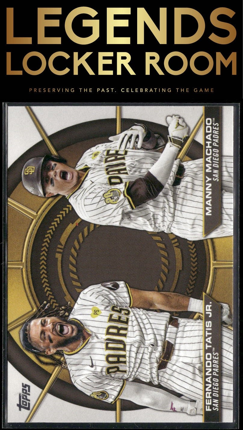 2025 Topps #DD-9 Fernando Tatis Jr. / Manny Machado Dynamic Duos