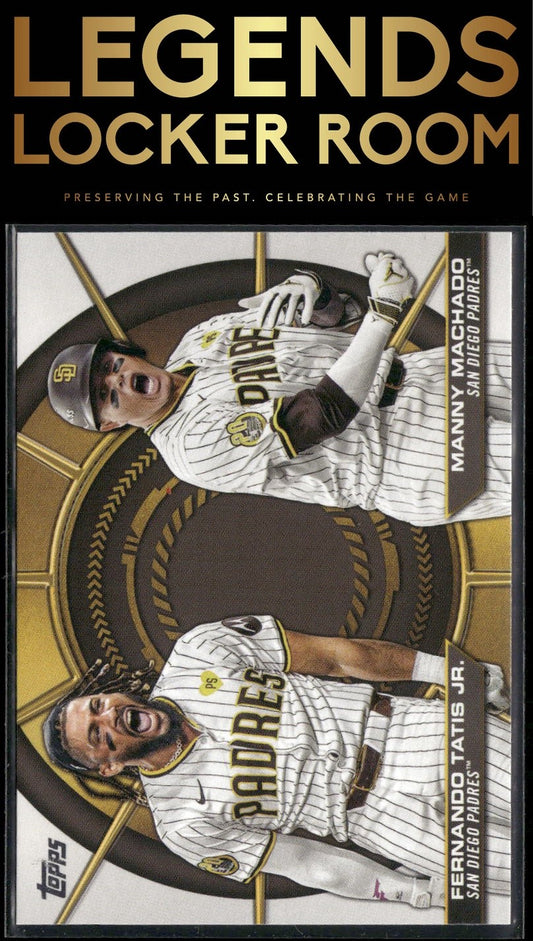 2025 Topps #DD-9 Fernando Tatis Jr. / Manny Machado Dynamic Duos