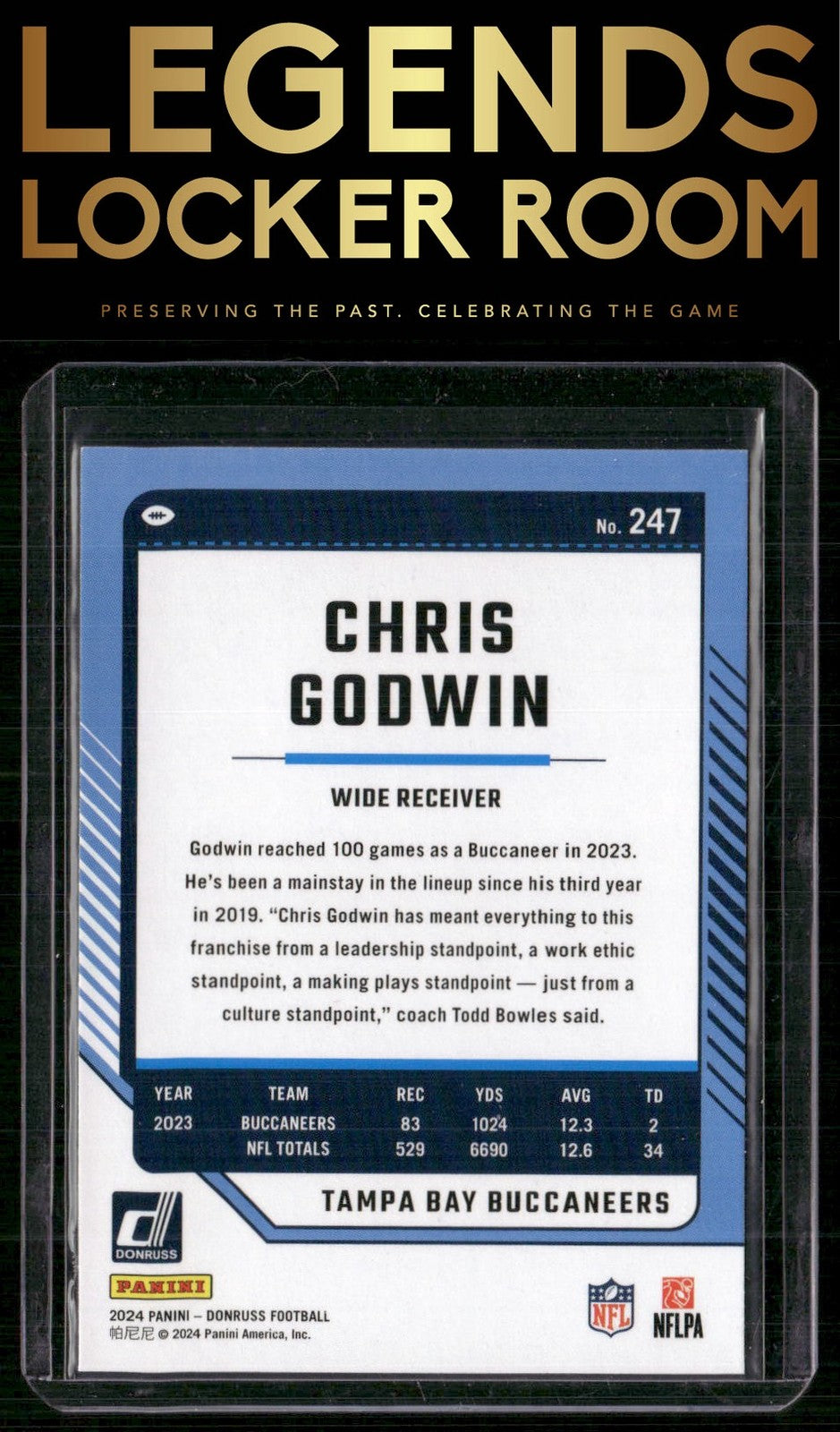 2024 Donruss #247 Chris Godwin