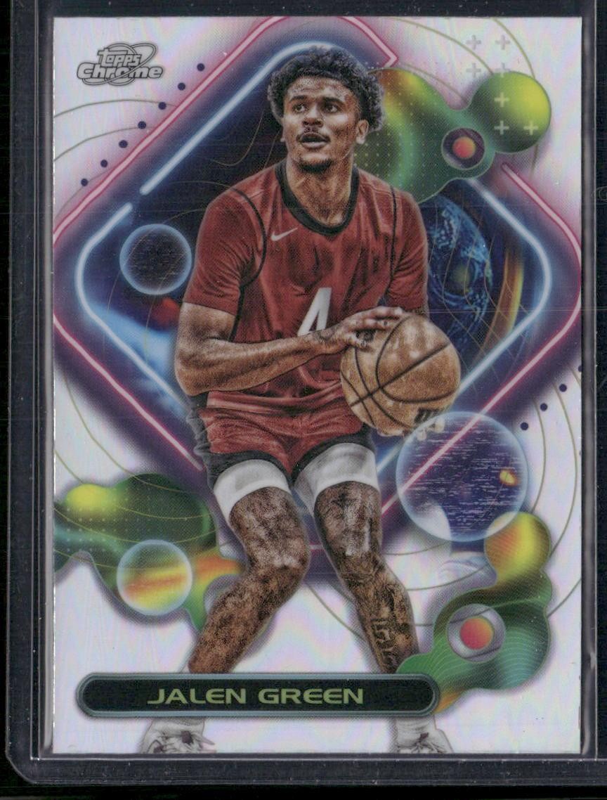 2023-24 Topps Chrome Cosmic #46 Jalen Green