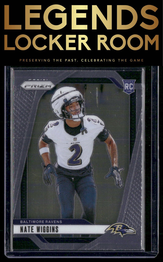 2024 Panini Prizm #380 Nate Wiggins