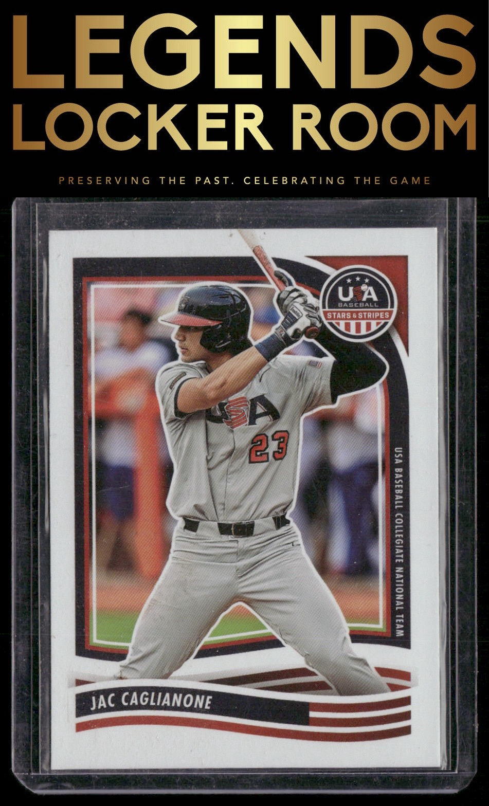 2024 Panini Stars & Stripes USA Baseball #37 Jac Caglianone