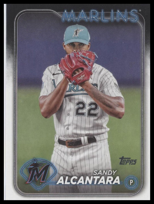 2024 Topps #636 Sandy Alcantara