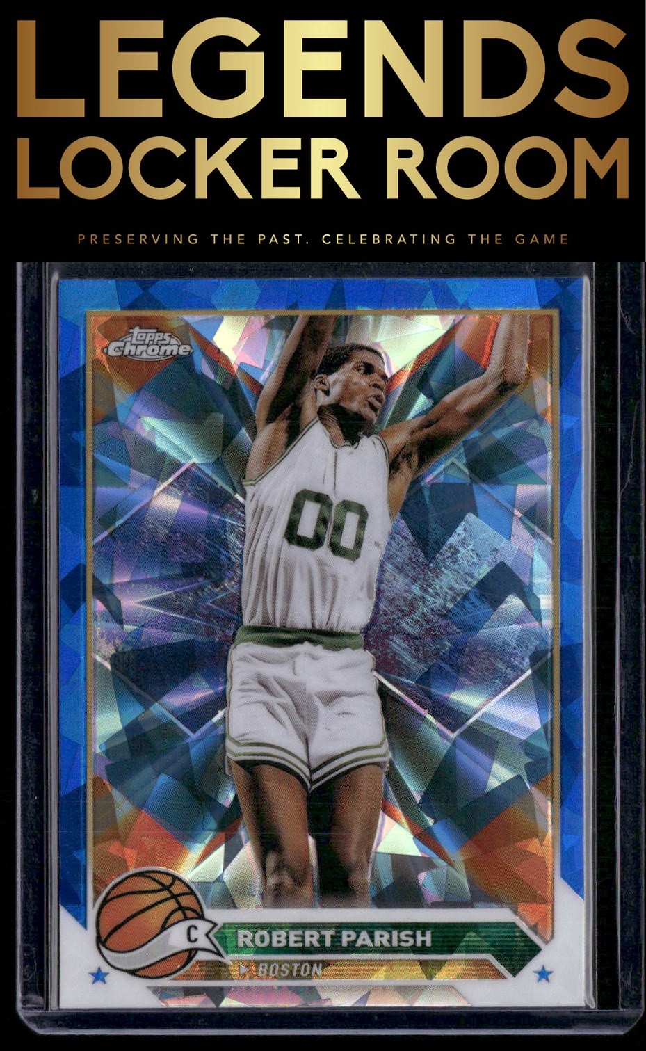 2023-24 Topps Chrome Sapphire Edition #161 Robert Parish