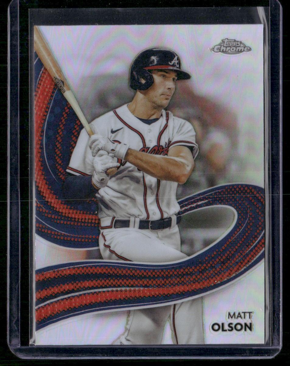 2024 Topps Chrome #S-13 Matt Olson Strokes