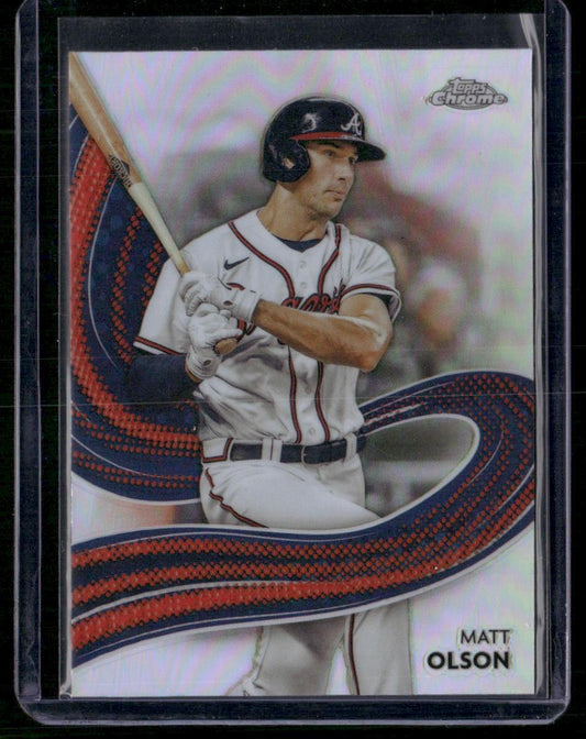 2024 Topps Chrome #S-13 Matt Olson Strokes