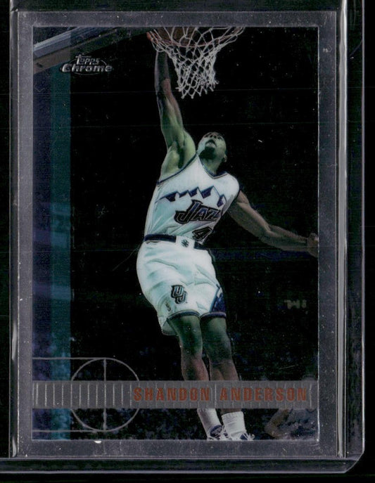 1997-98 Topps Chrome #55 Shandon Anderson Refractors