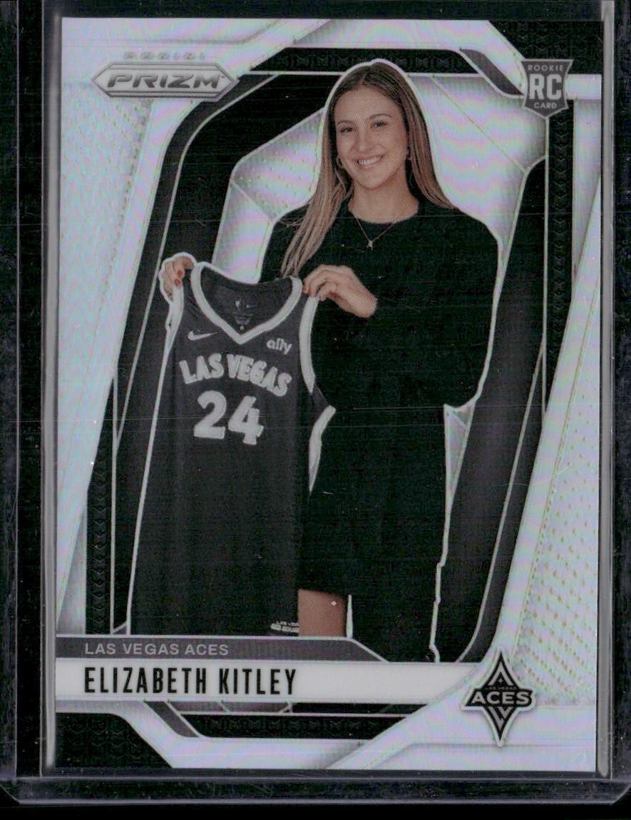 2024 Panini Prizm WNBA #140 Elizabeth Kitley Silver Prizms