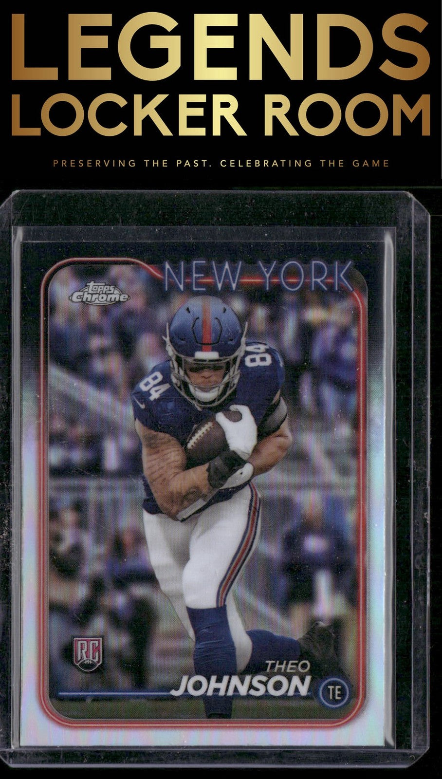2024 Topps Chrome #257 Theo Johnson Refractor