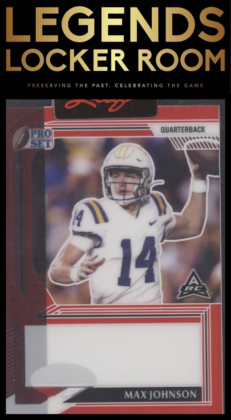 Leaf pro Set Max Johnson /1