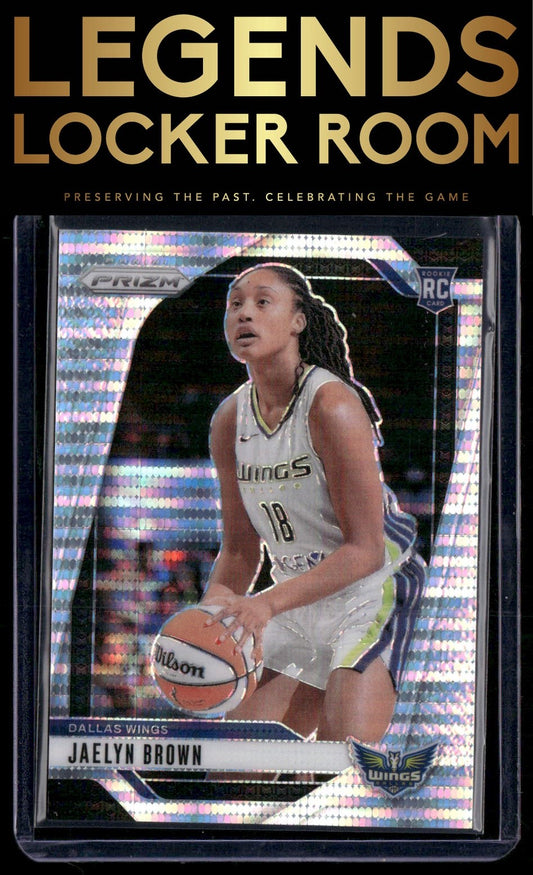 2024 Panini Prizm WNBA #31 Jaelyn Brown Pulsar Prizms #/499
