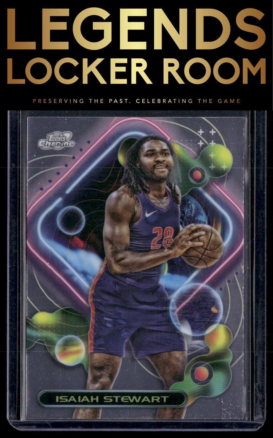 2023-24 Topps Chrome Cosmic #44 Isaiah Stewart