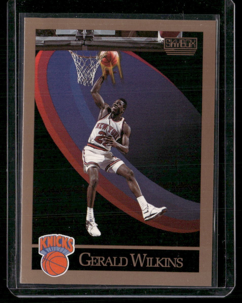 1990-91 SkyBox #197 Gerald Wilkins