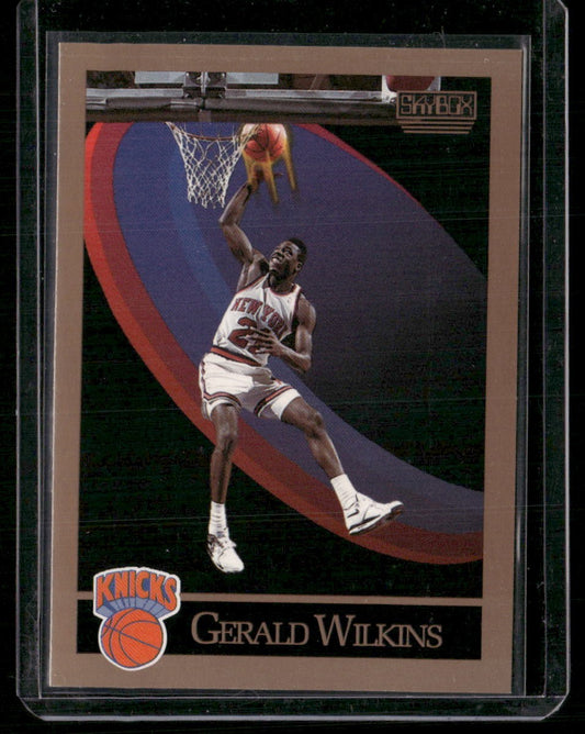 1990-91 SkyBox #197 Gerald Wilkins