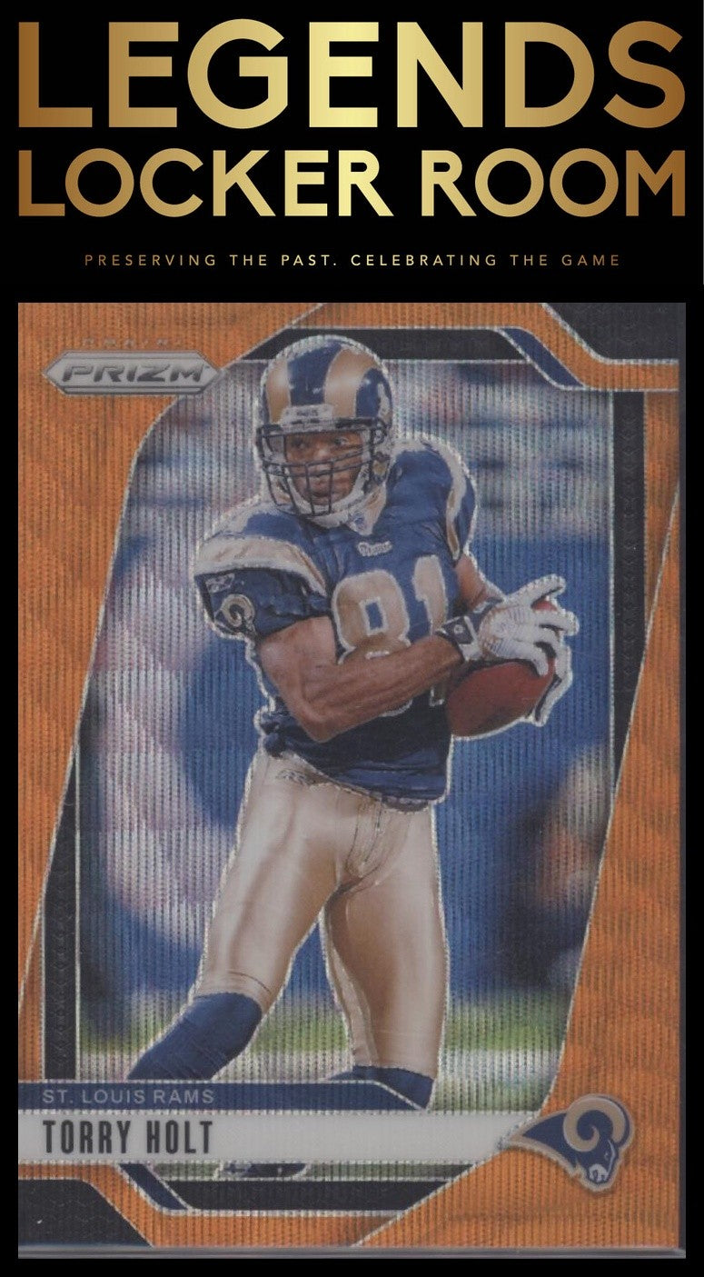 2024 Panini Prizm #300 Torry Holt Orange Wave #/60