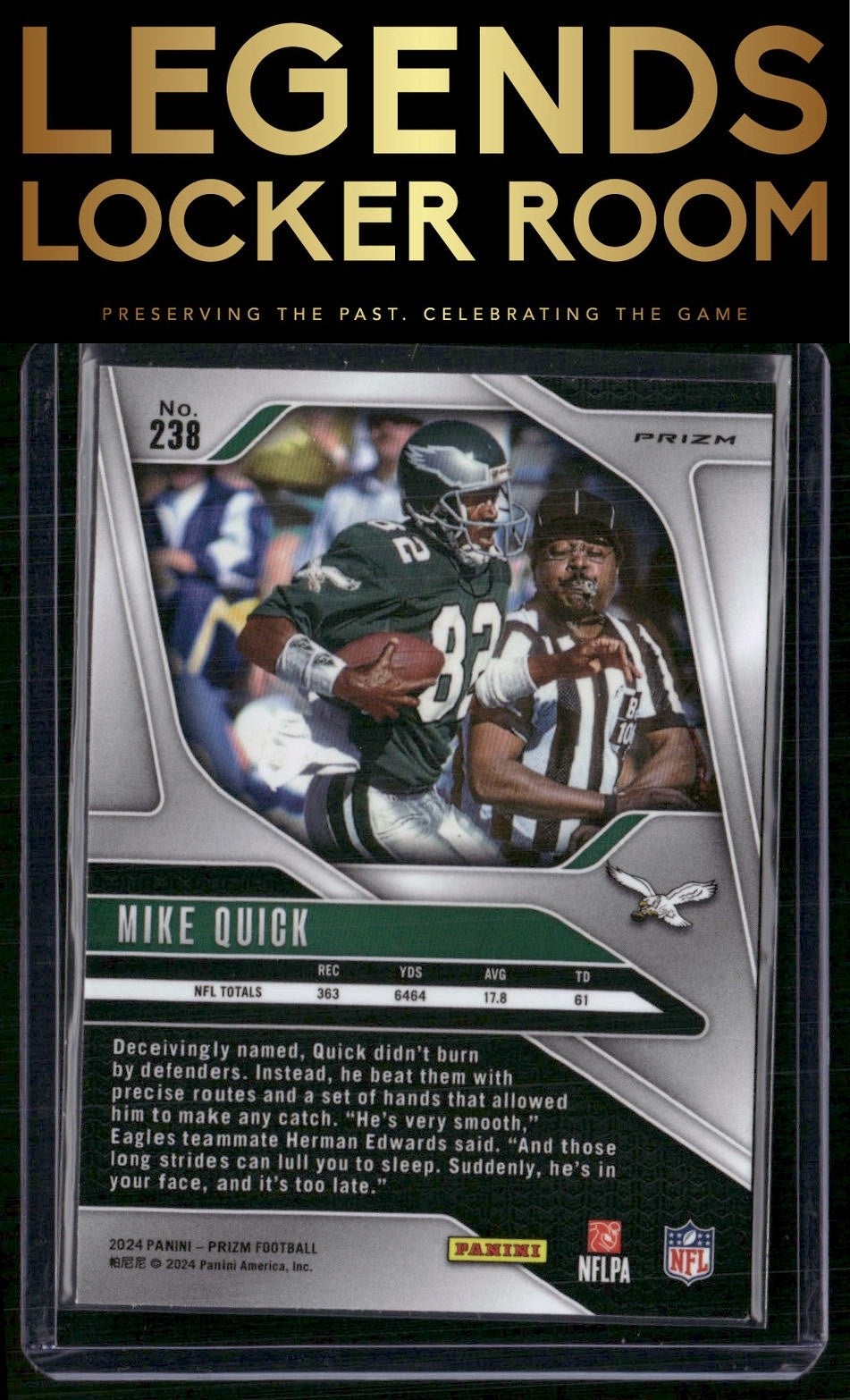 2024 Panini Prizm #238 Mike Quick Silver