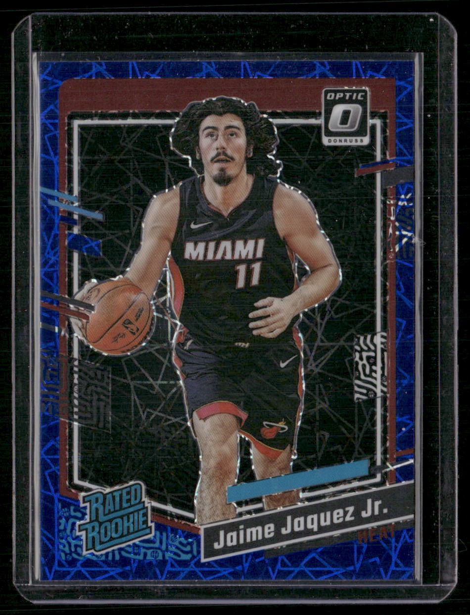 2023-24 Donruss Optic #216 Jaime Jaquez Jr. Blue Velocity