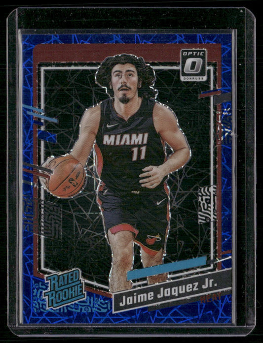 2023-24 Donruss Optic #216 Jaime Jaquez Jr. Blue Velocity