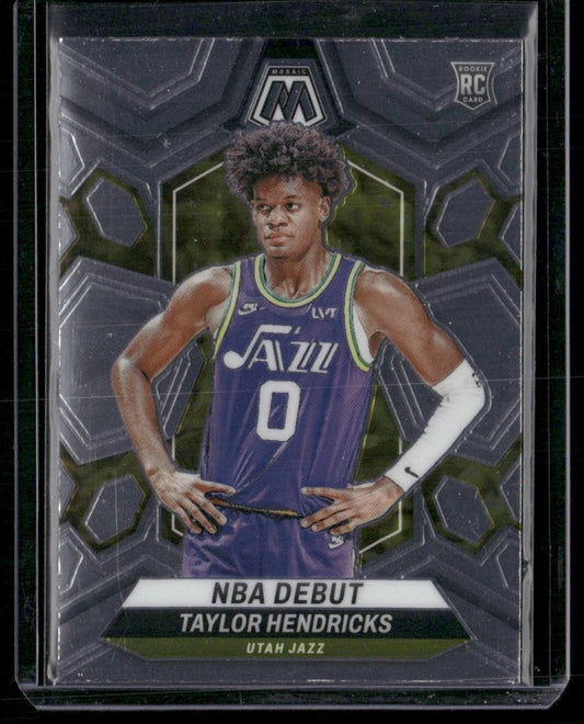 2023-24 Panini Mosaic #261 Taylor Hendricks
