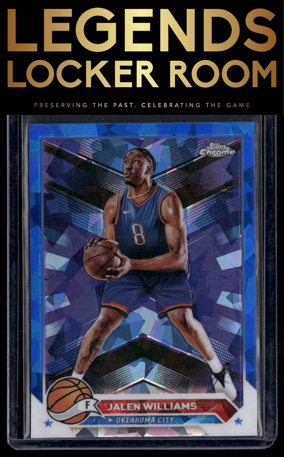 2023-24 Topps Chrome Sapphire Edition #184 Jalen Williams