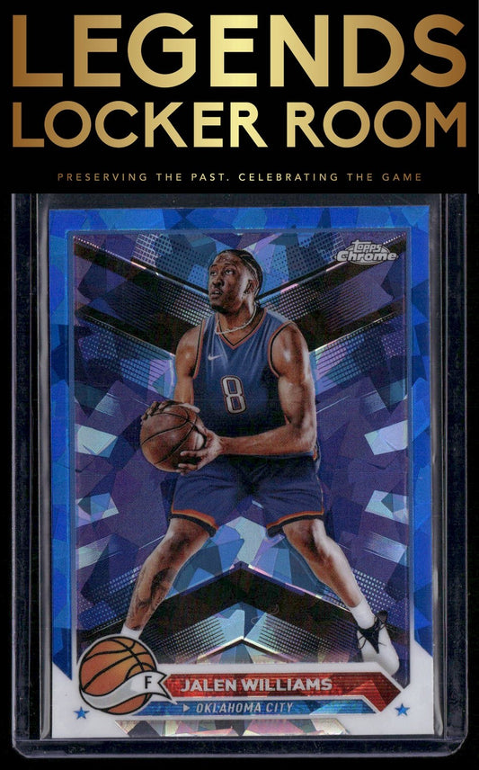 2023-24 Topps Chrome Sapphire Edition #184 Jalen Williams