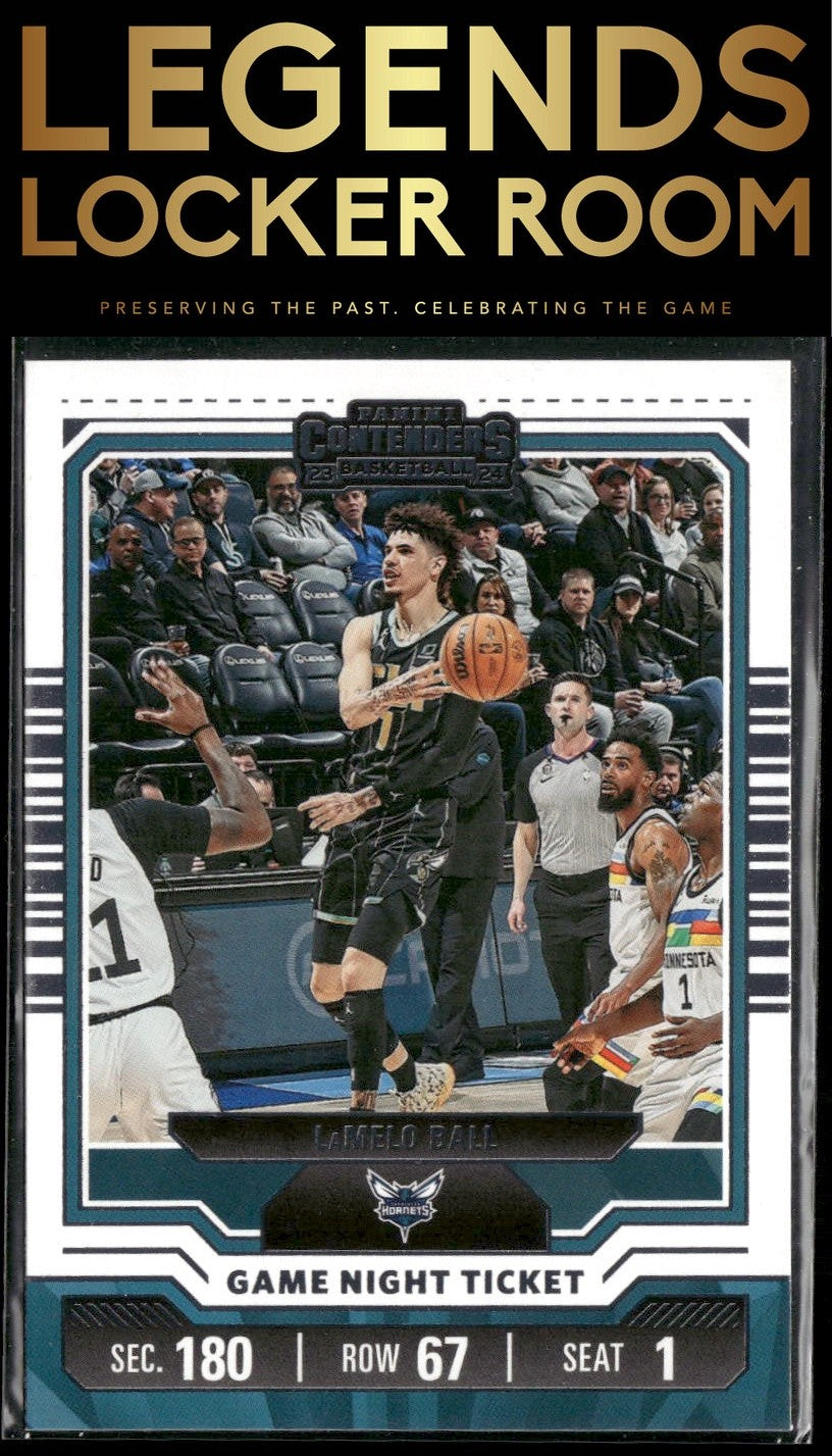 2023-24 Panini Contenders #5 LaMelo Ball Game Night Ticket