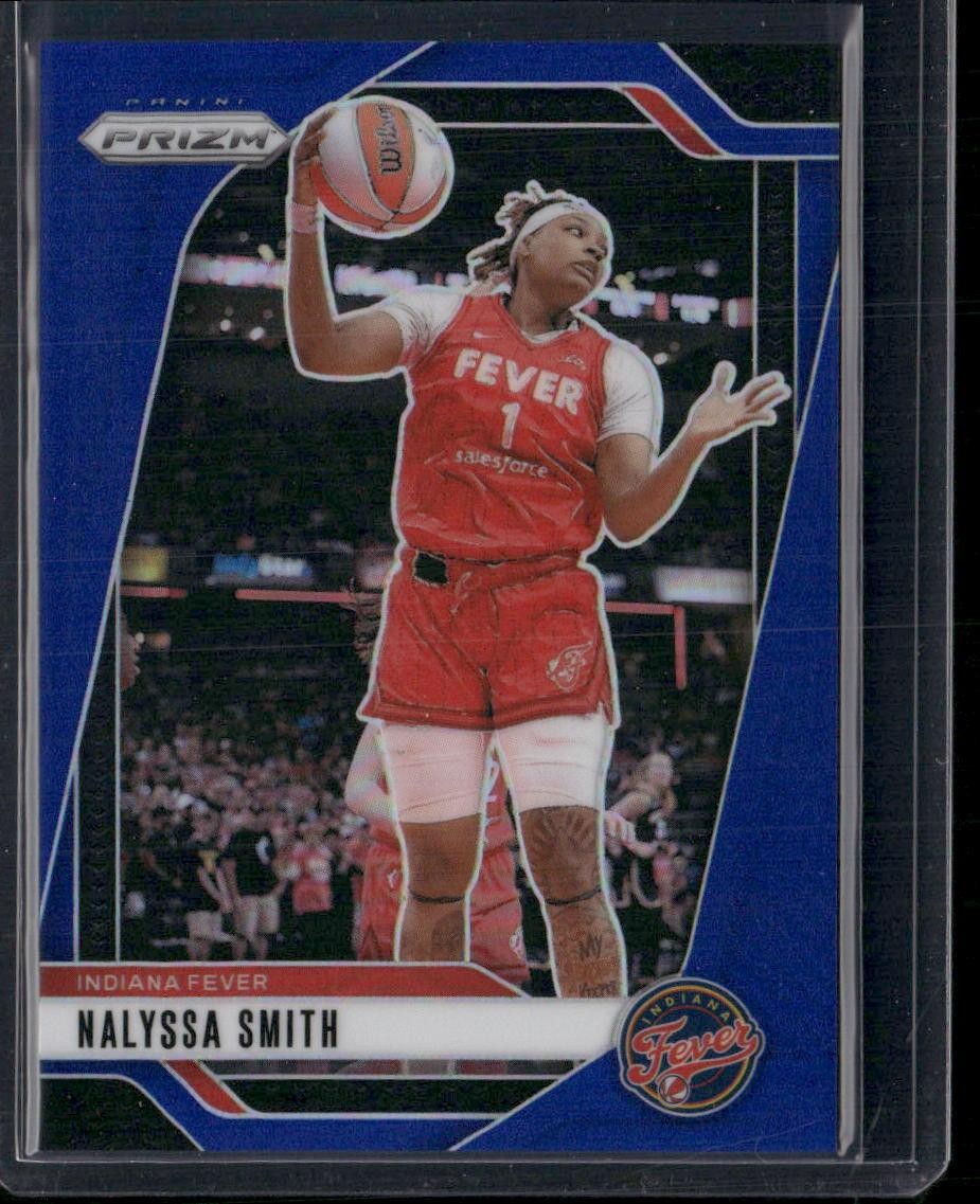 2024 Panini Prizm WNBA #137 NaLyssa Smith Blue Prizms #/199