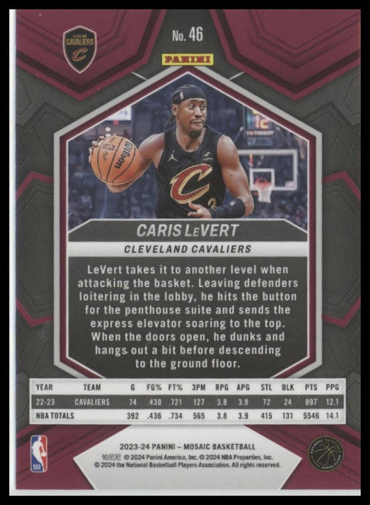 2023-24 Panini Mosaic #46 Caris LeVert
