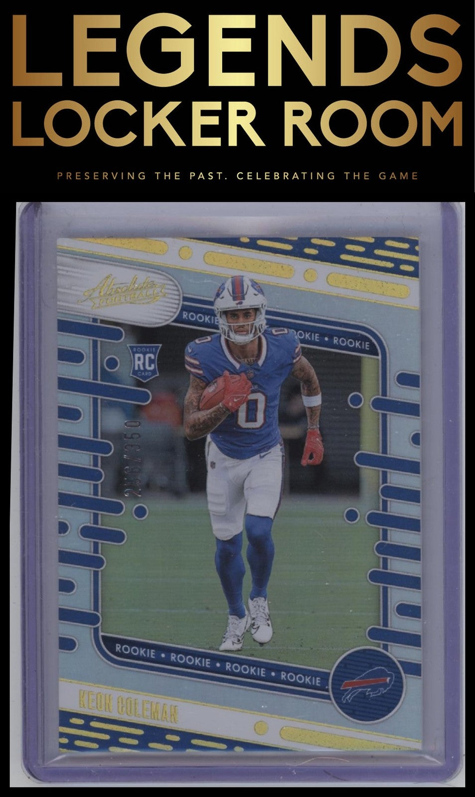 2024 Panini Absolute #133 Keon Coleman #/350