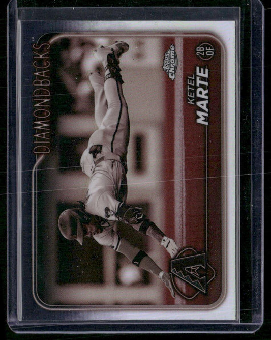 2024 Topps Chrome #35 Ketel Marte Sepia Refractors