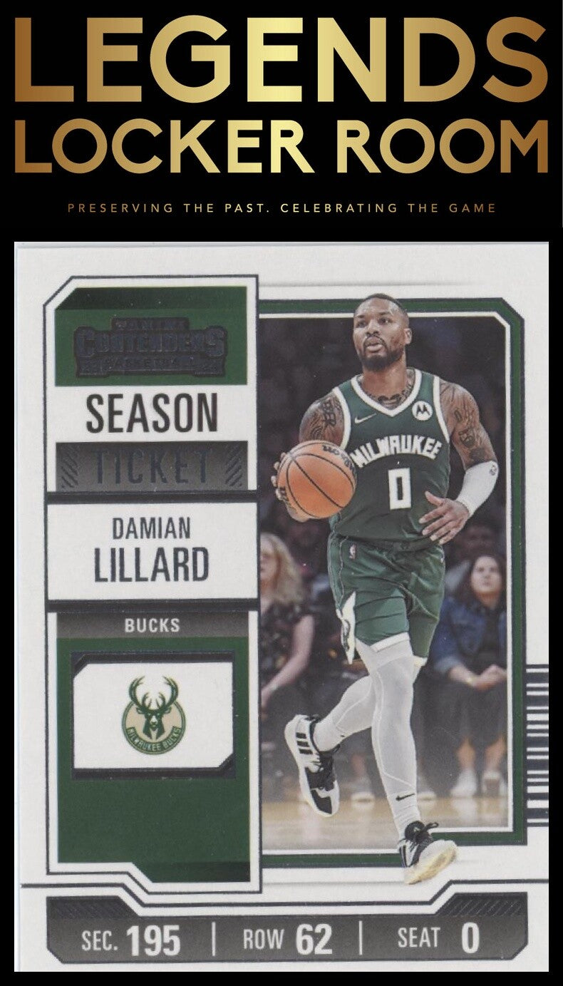 2023-24 Panini Contenders #9 Damian Lillard