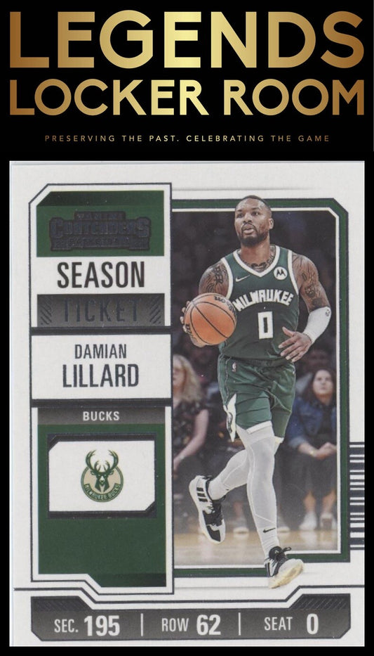 2023-24 Panini Contenders #9 Damian Lillard