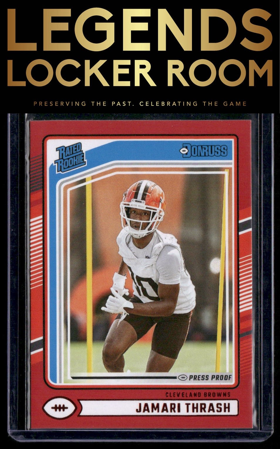 2024 Donruss #376 Jamari Thrash Press Proof Red