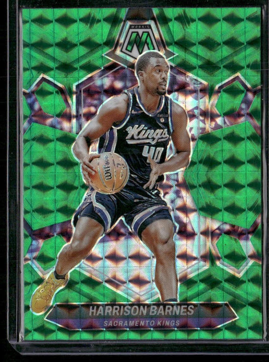 2023-24 Panini Mosaic #75 Harrison Barnes Green