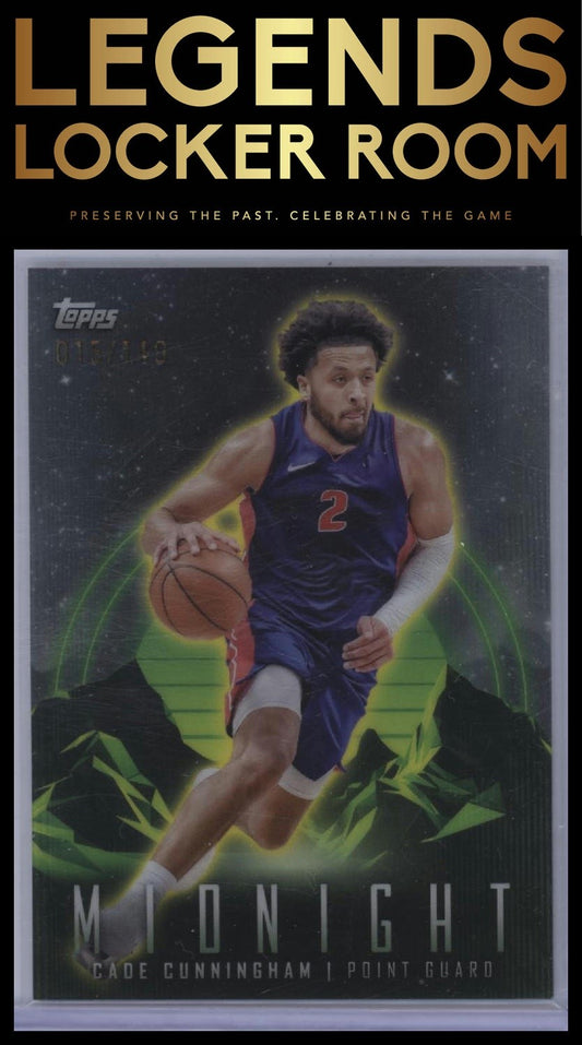 2023-24 Topps Midnight #64 Cade Cunningham Morning #/149