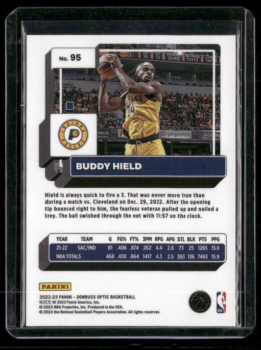 2022-23 Donruss Optic #95 Buddy Hield