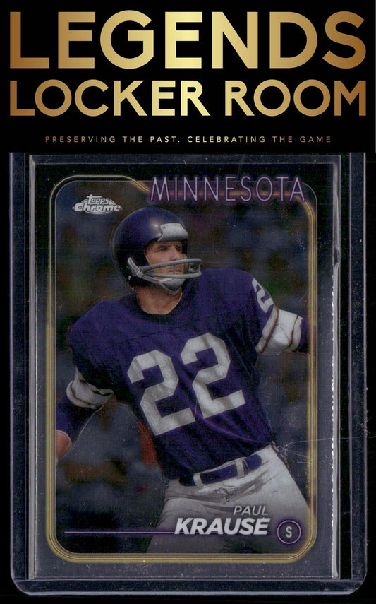 2024 Topps Chrome #118 Paul Krause