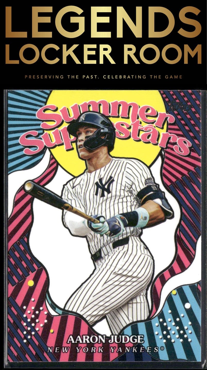 2025 Topps #SS-28 Aaron Judge Summer Superstars