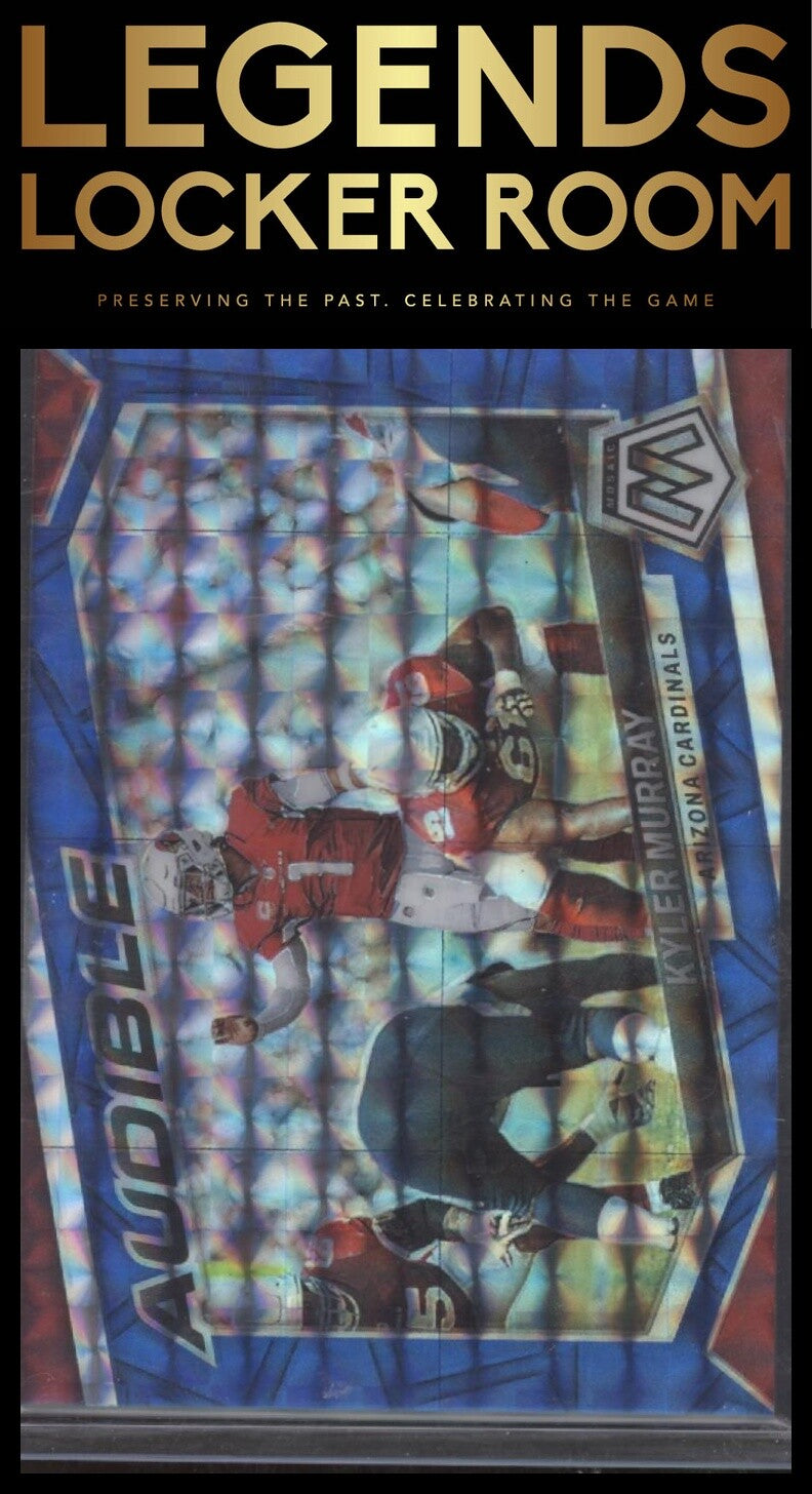 2023 Panini Mosaic #AS-KM Kyler Murray Audible Mosaic Blue #/99
