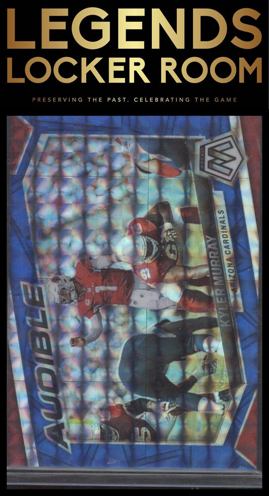 2023 Panini Mosaic #AS-KM Kyler Murray Audible Mosaic Blue #/99