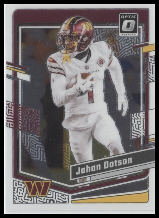 2023 Donruss Optic #196 Jahan Dotson