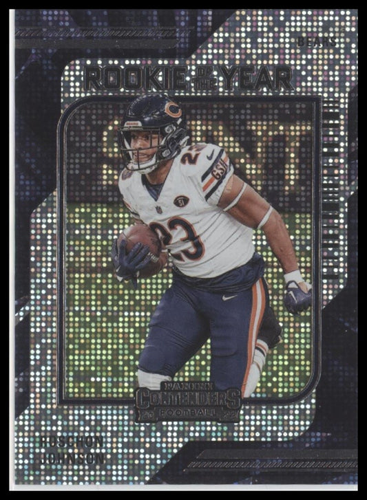 2023 Panini Contenders #18 Roschon Johnson Rookie of the Year Contenders