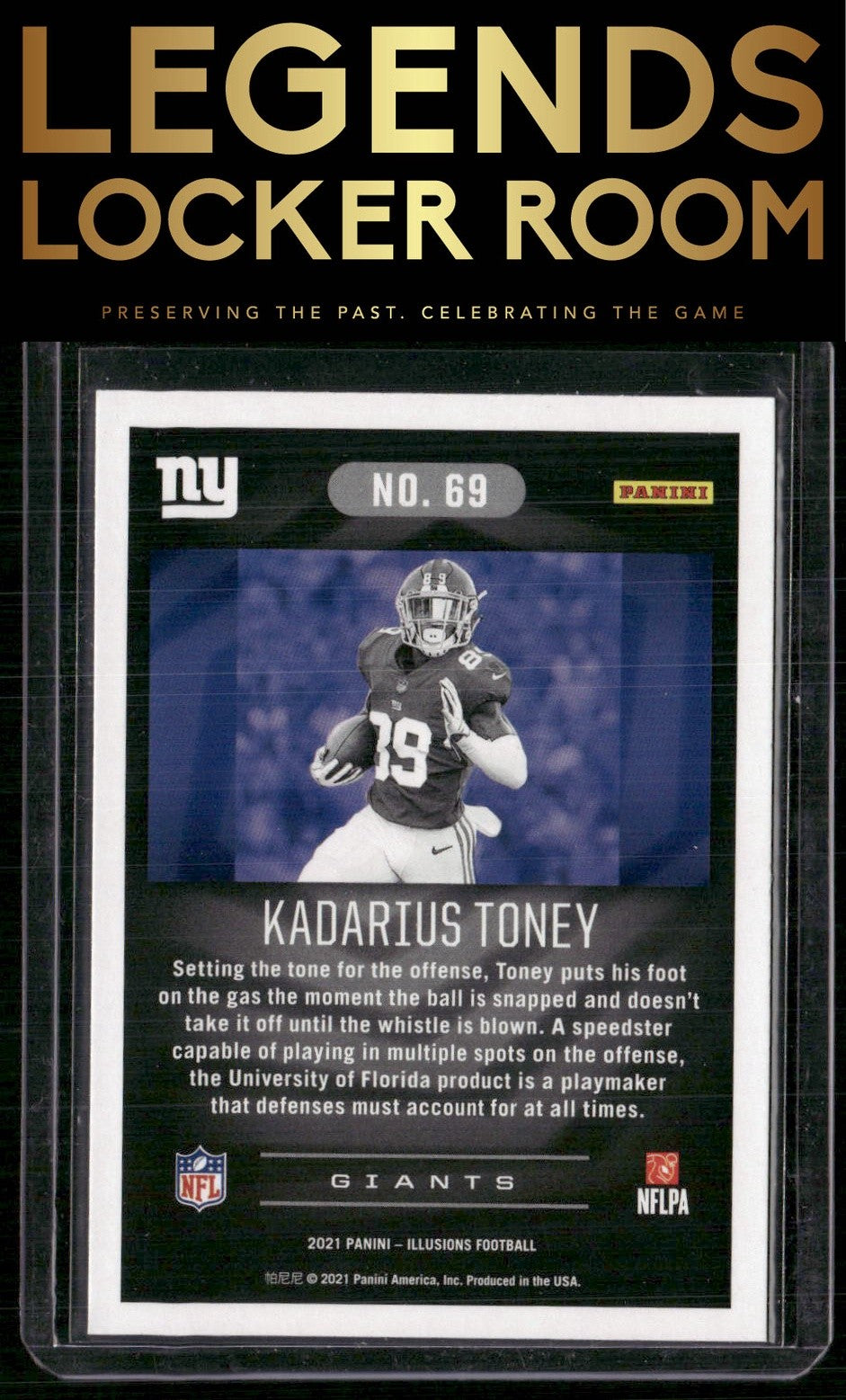 2021 Panini Illusions #69 Kadarius Toney Retail