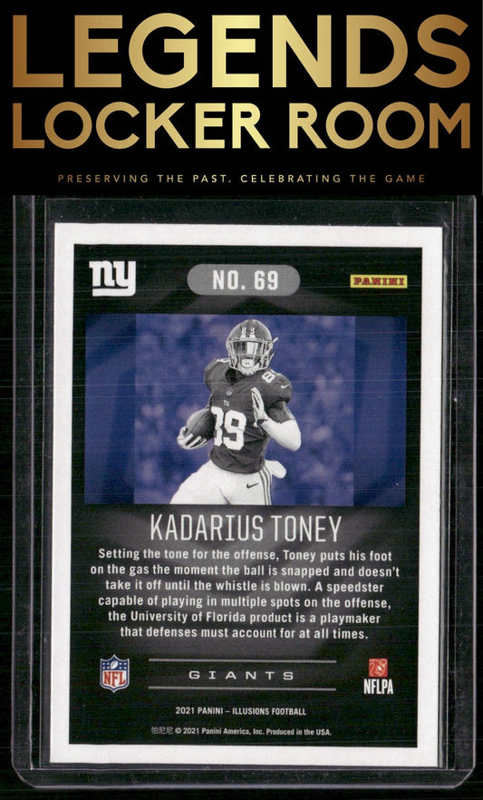 2021 Panini Illusions #69 Kadarius Toney Retail