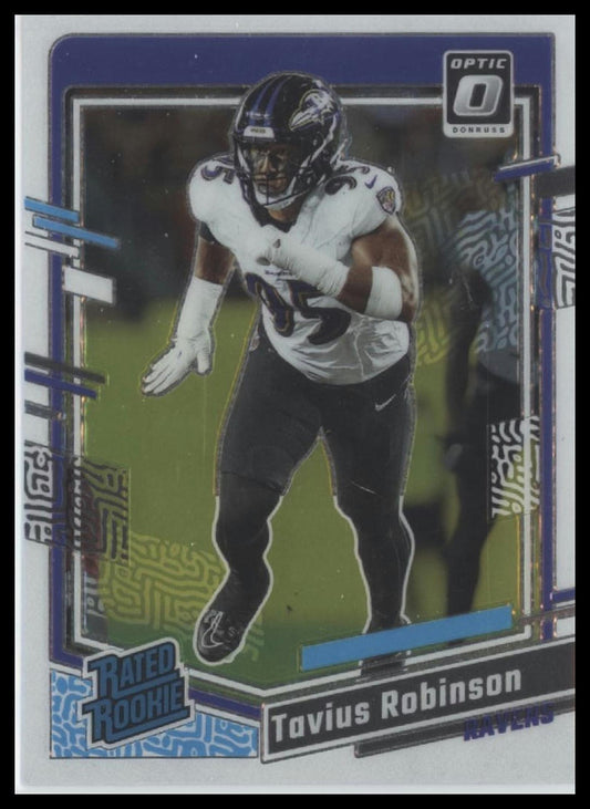 2023 Donruss Optic #208 Tavius Robinson