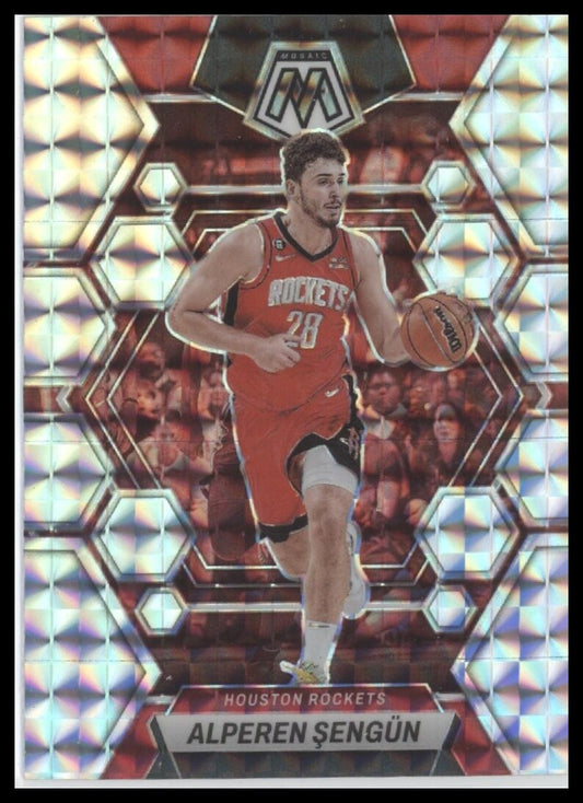 2022-23 Panini Mosaic #41 Alperen Sengun Silver