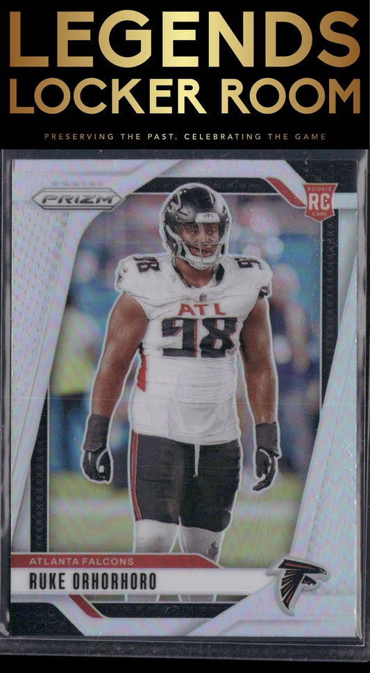 2024 Panini Prizm #386 Ruke Orhorhoro Silver