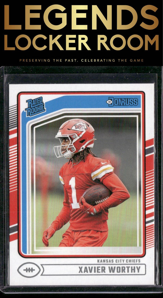 2024 Donruss #398 Xavier Worthy