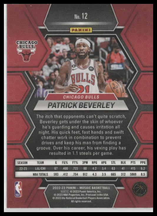 2022-23 Panini Mosaic Patrick Beverley