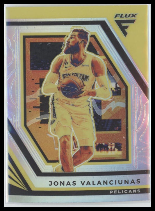 2022-23 Panini Flux #103 Jonas Valanciunas Silver